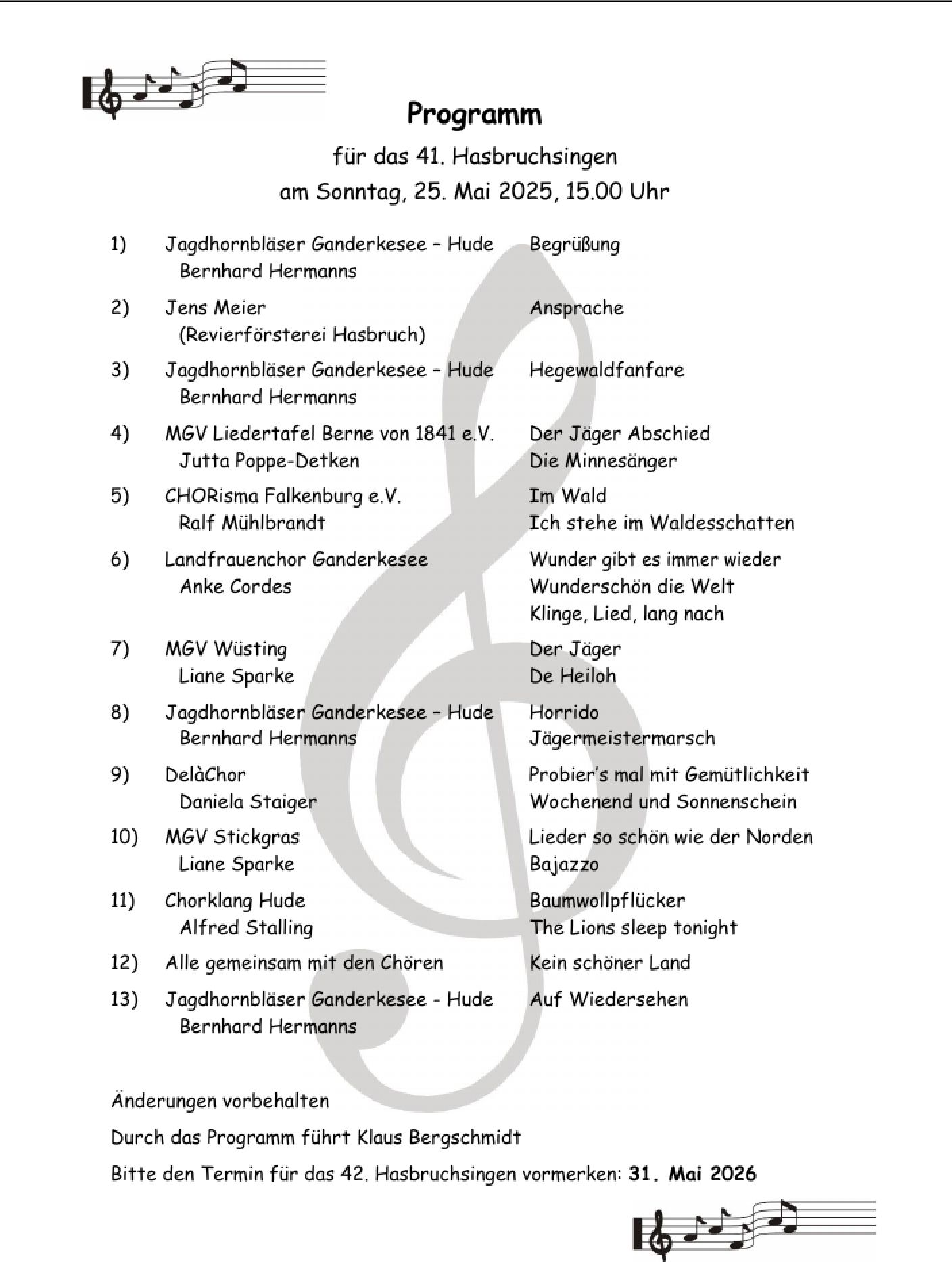 41. Singen Hasbruch